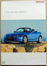 HONDA S2000 Car Sales Brochure