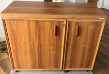 Horn sewing machine cabinet