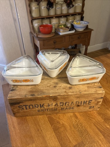 Vintage set pyrex glass - vintage, 3