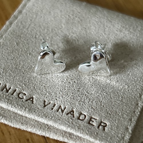 Monica vinader heart - vinader, stud