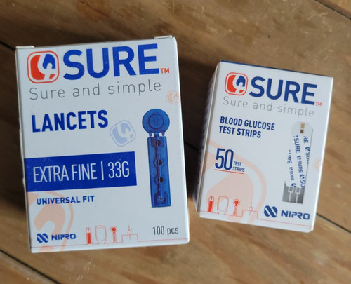 4sure blood glucose test - blood,