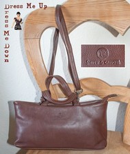 Beautiful Smith & Canova  Cross Body Shoulder Bag Womens Brown Leather NEW
