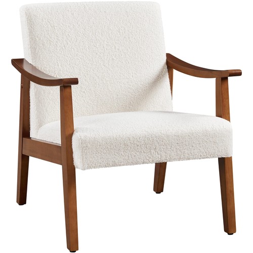 Fabric accent chair - fabric,