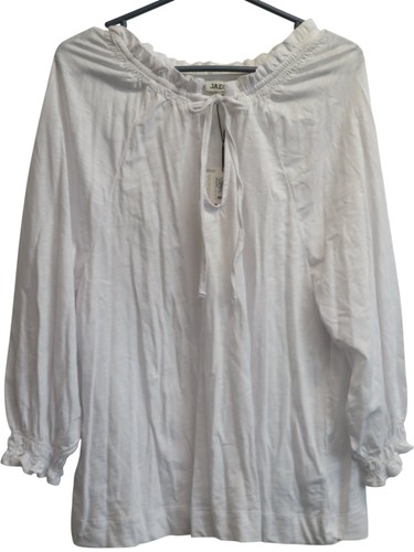 Jaeger blouse top white - blouse,