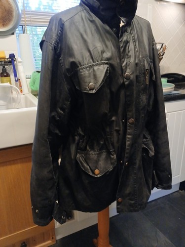 Barbour sapper black wax - sapper,