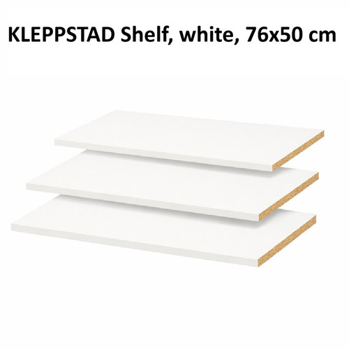 Ikea kleppstad shelf white - kleppstad,