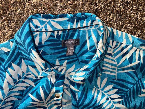 Van heusen blue palm - van,