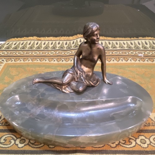Antique art deco onyx marble - deco,