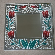 Hand Crafted Mosaic Mirror