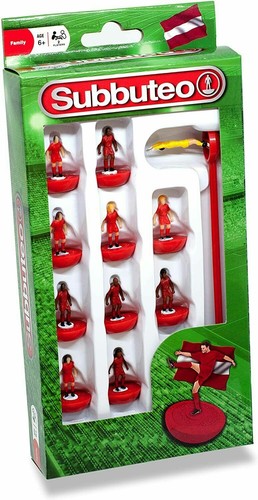 Subbuteo team set - subbuteo, red