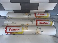 Vintage Contour Fresh Looks Meadowsweet Floral Wallpaper X3 Rolls