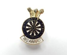 Enamel Darts Badge 180 Award 2.5 x 1 cm