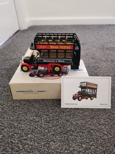 Corgi thornycroft bus - thornycroft,