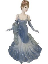 Coalport Debbie Figurine Bone