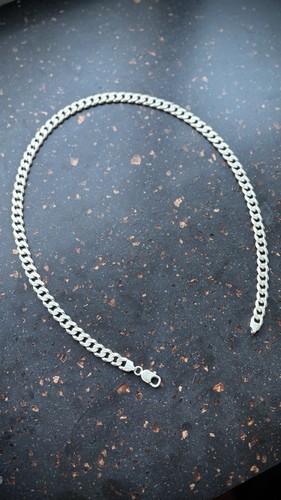 Curb chain 925 sterling - curb,