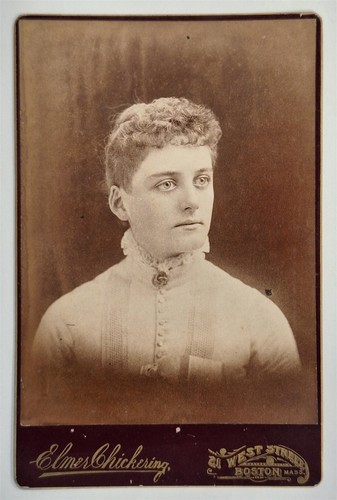 Antique cabinet card - cabinet, portrait