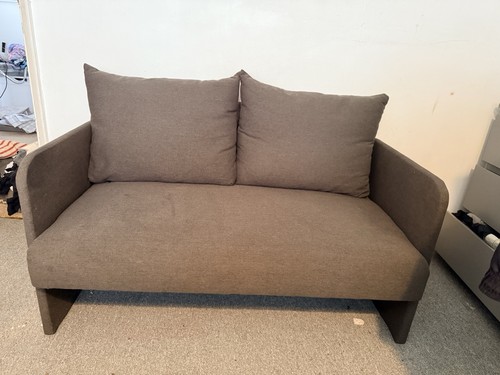 Argos small dark grey sofa - grey,