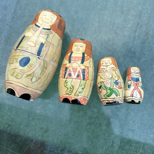 Vintage antique matryoshka - vintage,