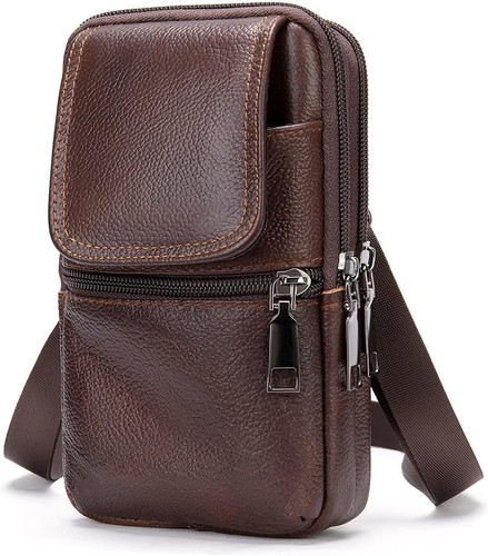 Leather cell phone - phone, shoulder