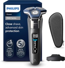 Philips Shaver Series 7000 Wet & Dry Men Electric Shaver SkinIQ S7887 X-DISPLAY