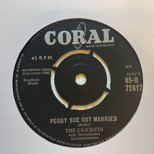 The crickets peggy sue got - peggy,
