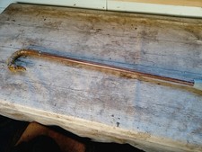 Unique Greyhound Walking Stick! Carved Wooden