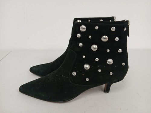 Topshop ladies black suede - topshop,