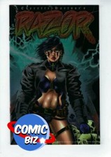 RAZOR #1 (1996) 1ST PRINTING CHROME EDITION LONDON NIGHTS STUDIO