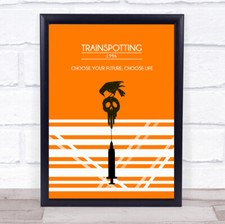 Trainspotting Poster Classic Syringe Wall Art Print