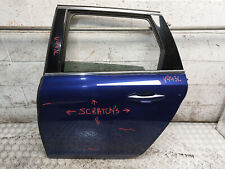 PEUGEOT 308 COMPLETE DOOR REAR LEFT PASSENGER SIDE IN BLUE MK2