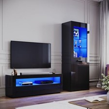 Black High Gloss Living Room