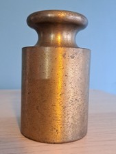 Ohaus Vintage 2kg Brass Weight