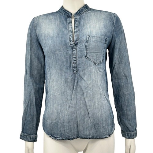 Bella dahl top womens blue - bella,