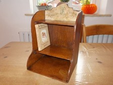 Antique Oak Wood Peter Rabbit Book Shelf Bookcase  