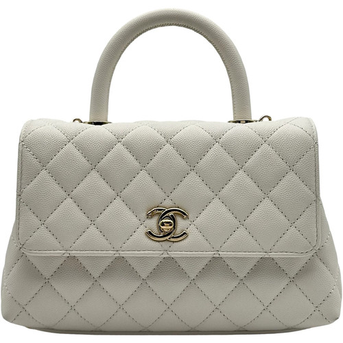 Chanel coco handle white - handle, xs