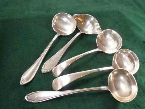 Vintage sauce ladles spoons - sauce,