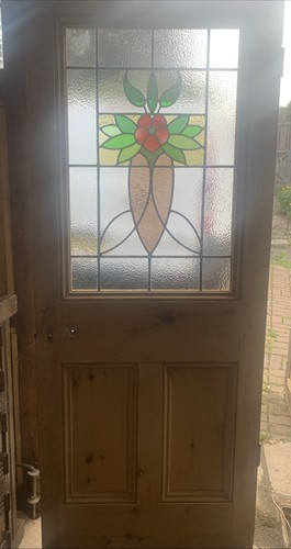 Old original victorian stained - old,