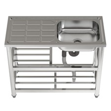 Commercial kitchen single bowl - commercial,