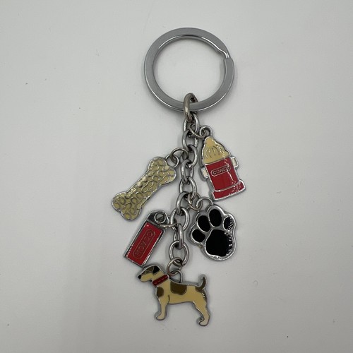 Coach keychain dog - keychain,