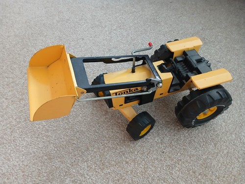 Vintage tonka tractor loader - vintage,