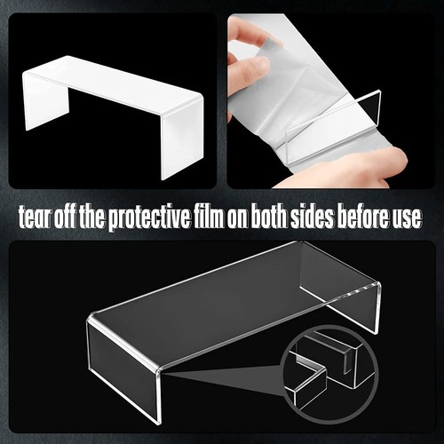 3pcs acrylic clear display - 3pcs,