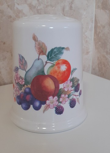 Ceramic flour sifter vintage - flour,