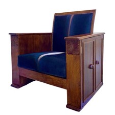 Art deco armchair with - art,