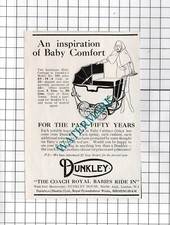 Dunkleys Ltd Royal Perambulator Works Birmingham Dunkley Pram  - 1927 Advert