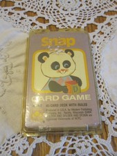 Vintage SNAP CARD GAME 45-Card