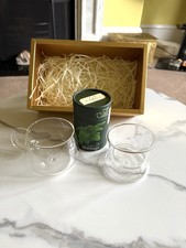 Moringa Tea & Glass Cup With Infuser And Lid ( Lid Can Be Used as a Rest)