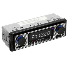 Yolispa Car Radio, Car Stereo Bluetooth with USB/SD/AUX Port, 4 x 60W Car Audio