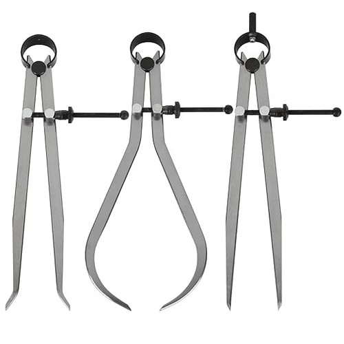 Piece spring caliper set - 3-piece, set,