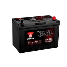 YUASA Car Battery 12V 95Ah 720A B1 T1 SMF Fits C-Crosser Enterprise 2.2 HDi
