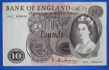1964 bank england - ten, pound
